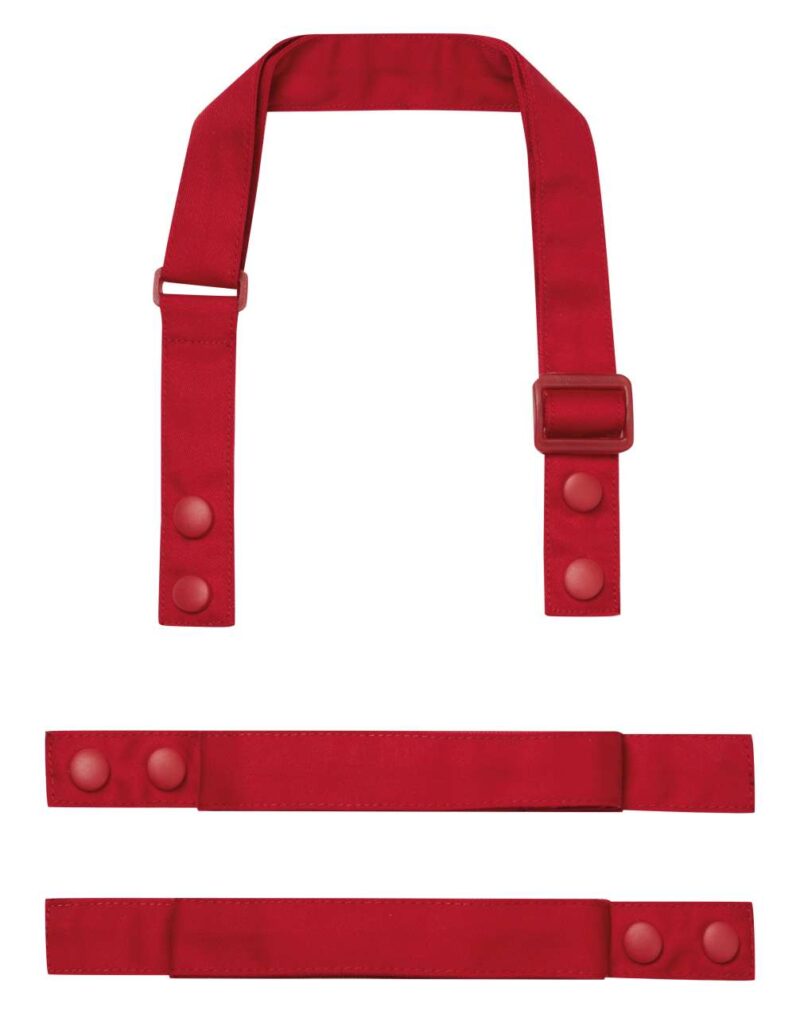 pr191-red-a1 Premier COLOURS SWAP και POP APRON - STRAP - Κόκκινο