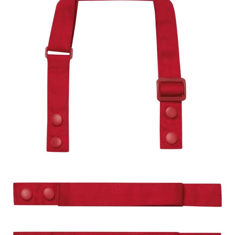 pr191-red-a1 Premier COLOURS SWAP και POP APRON - STRAP - Κόκκινο