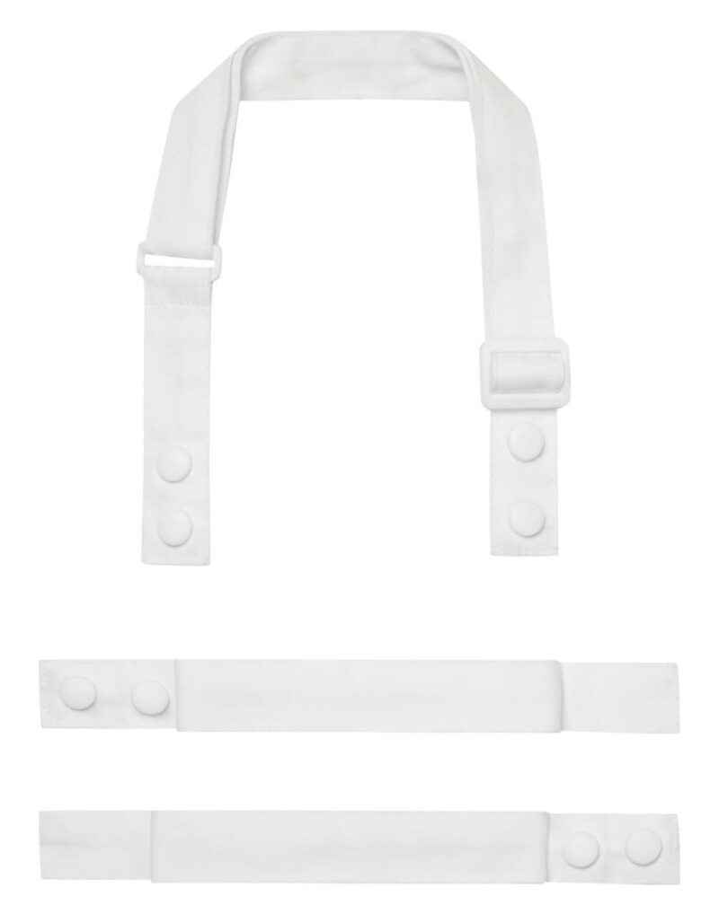 pr191-white-a1 Premier COLOURS SWAP και POP APRON - STRAP - Λευκό