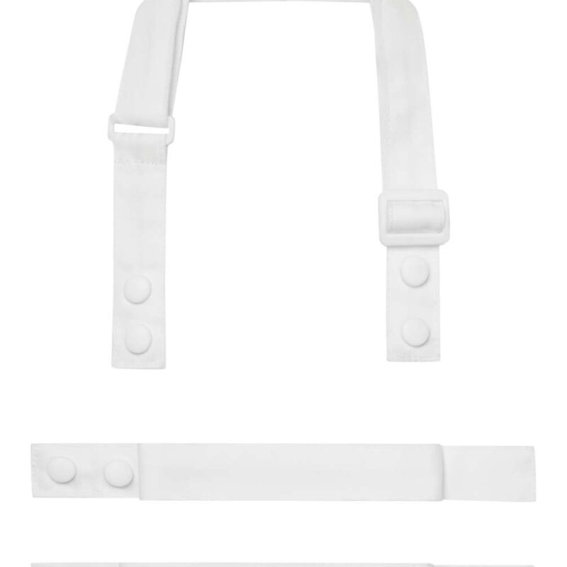 pr191-white-a1 Premier COLOURS SWAP και POP APRON - STRAP - Λευκό