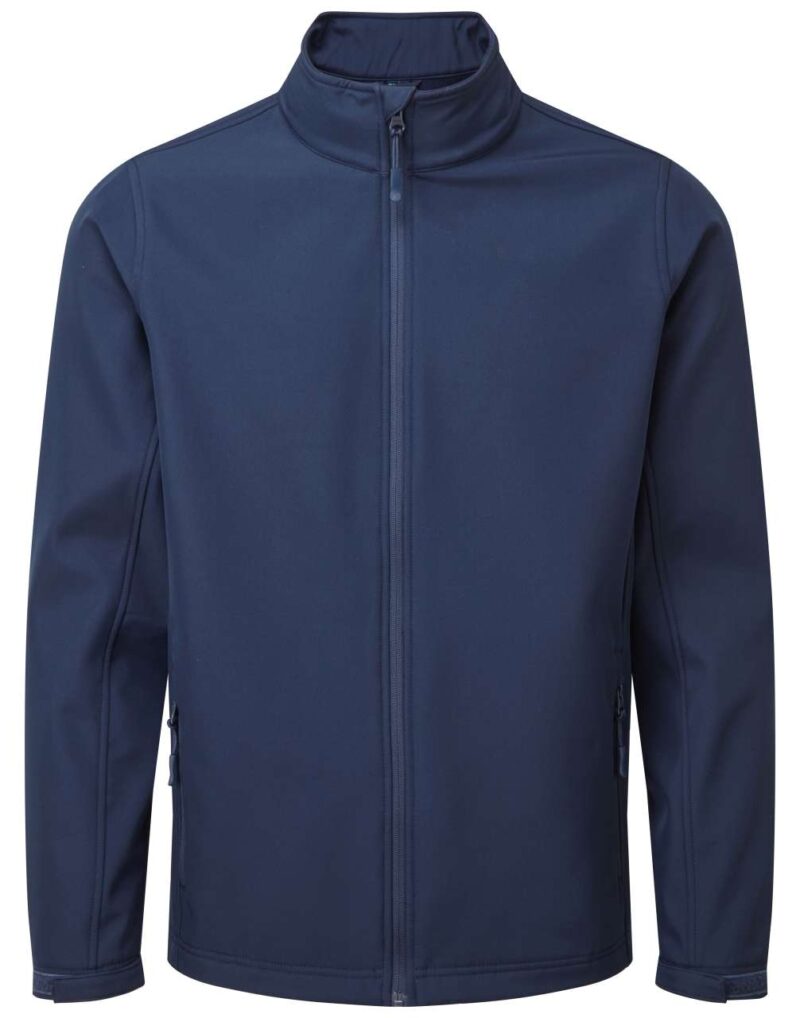 pr810-navy-a1 Premier MEN’S WINDCHECKER® PRINTABLE & RECYCLED SOFTSHELL JACKET - Μπλε μαρίν