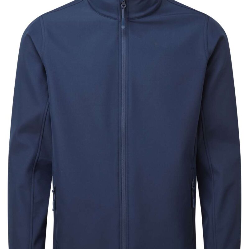 pr810-navy-a1 Premier MEN’S WINDCHECKER® PRINTABLE & RECYCLED SOFTSHELL JACKET - Μπλε μαρίν