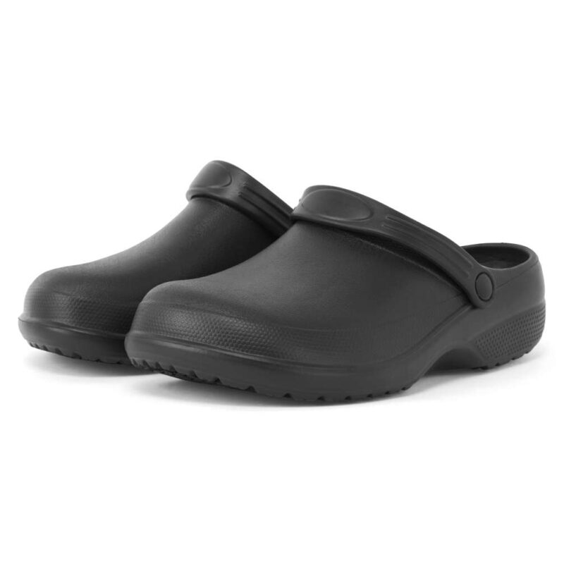 pr910-black-a1 Premier CHEF’S NON-SLIP ‘ANCHOR’ CLOG - Μαύρο