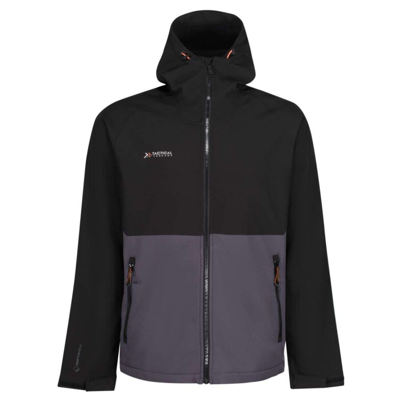 retra707-ironblack-a1 Regatta TACTICAL SURRENDER SOFTSHELL - Iron/Black