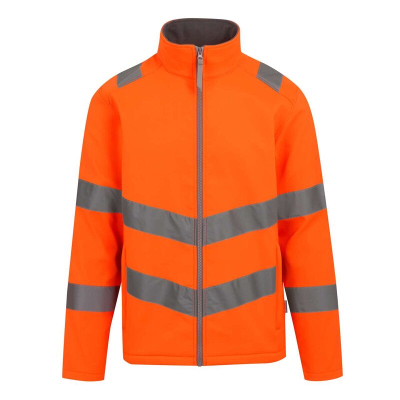 Regatta HI-VIS SOFTSHELL JACKET CONTRACT 2 LAYER PRO ABLAZE (CLASS 3) - πορτοκαλί