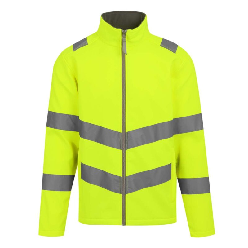 Regatta HI-VIS SOFTSHELL JACKET CONTRACT 2 LAYER PRO ABLAZE (CLASS 3) - Κίτρινο