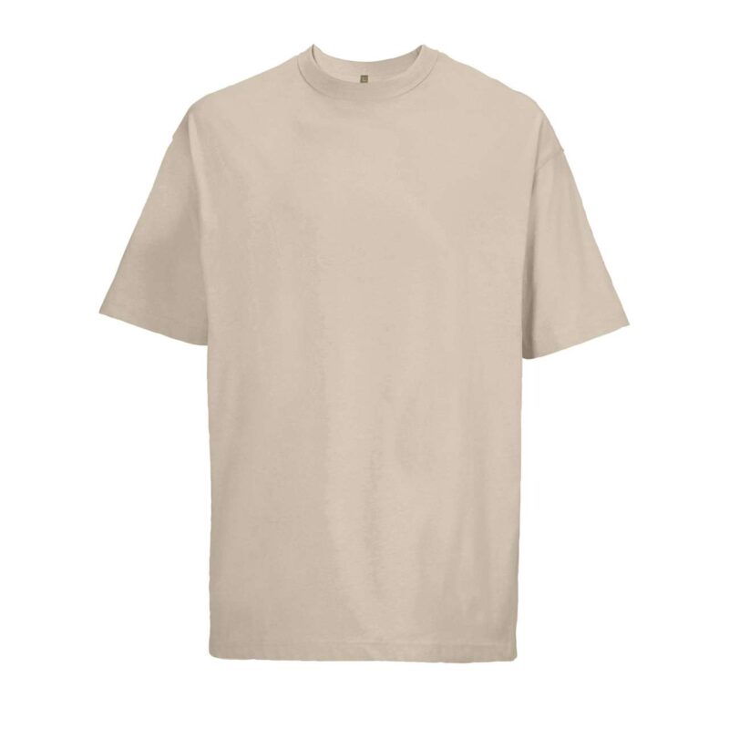 so03806-linen-a1 OVERSIZED BOXY T-SHIRT για MEN SOL'S - Linen