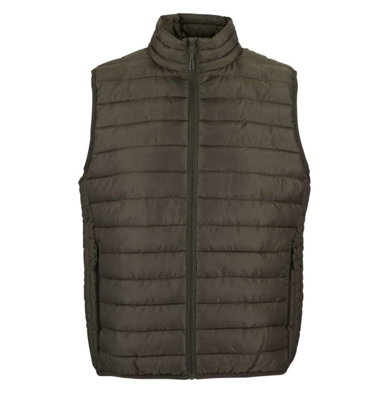 so04020-army-a1 SOL'S STREAM BODYWARMER MEN - LIGHTWEIGHT BODYWARMER` - χακί