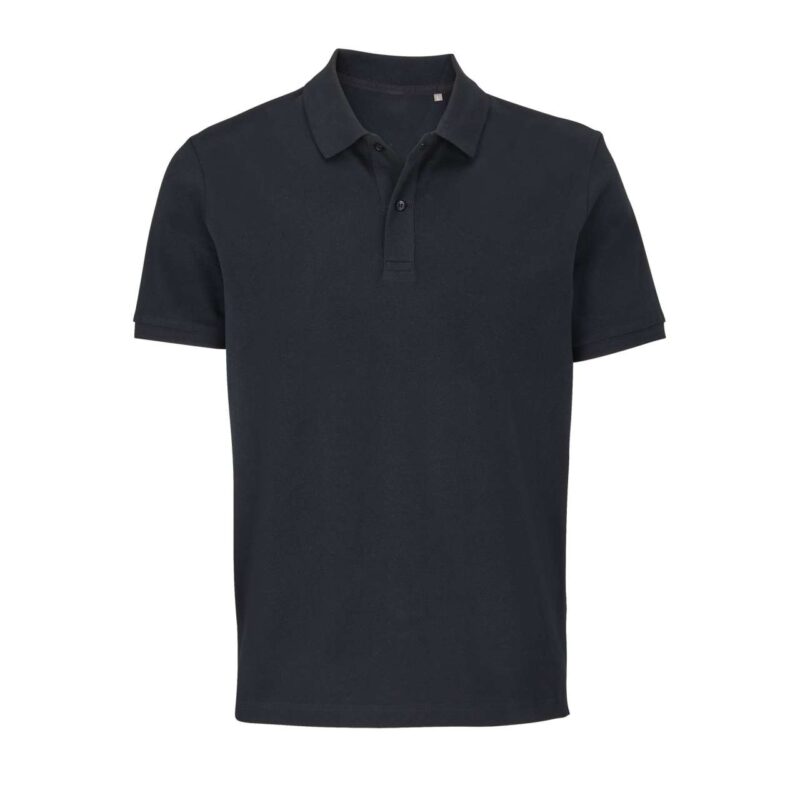 so04242-black-a1 SOL'S PEGASE - UNISEX POLO SHIRT - Μαύρο