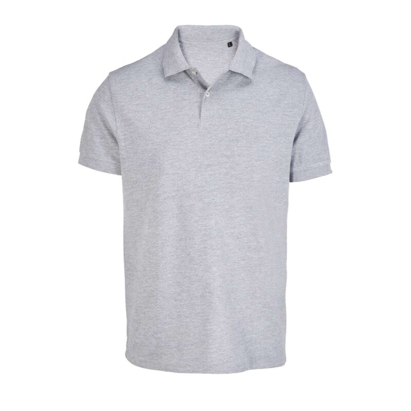 so04439-grey_melange-a1 SOL'S PACIFIC - UNISEX POLO SHIRT - 85% Βαμβάκι/15% Βισκόζη