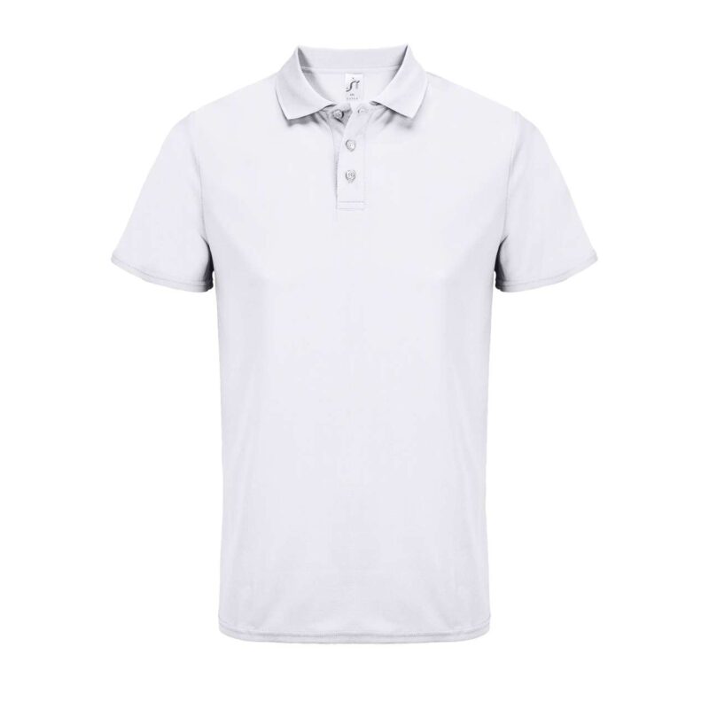 so04442-white-a1 SOL'S PITCHER - SPORTS SHIRT POLO - Λευκό