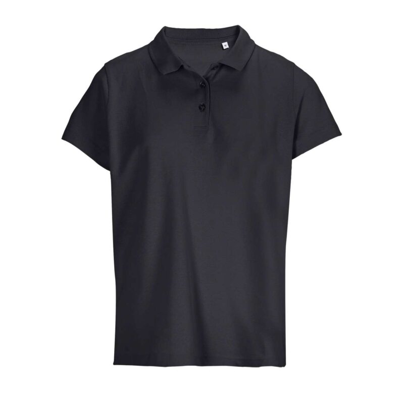 so04501-black-a1 SOL'S PULSE WOMEN - POLO SHIRT - Μαύρο