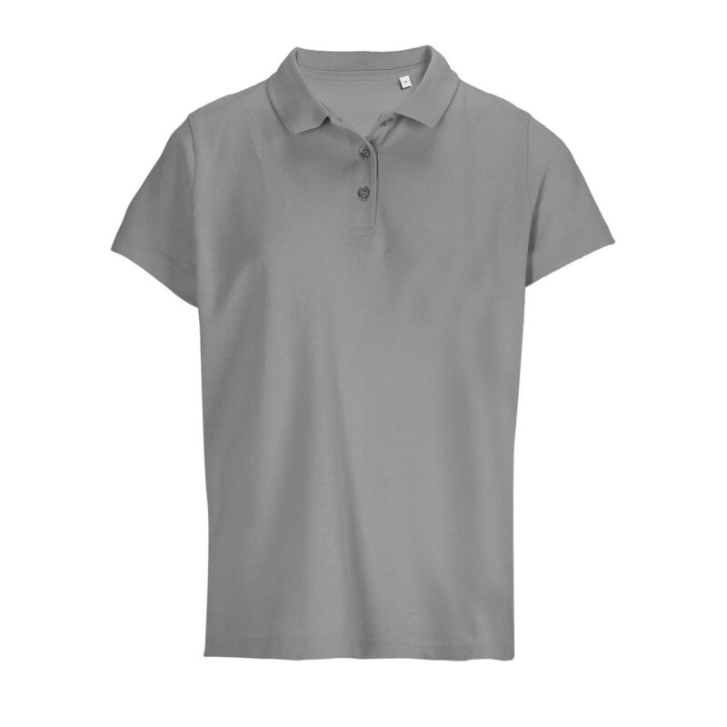 so04501-grey_melange-a1 SOL'S PULSE WOMEN - POLO SHIRT - 85% Βαμβάκι/15% Βισκόζη