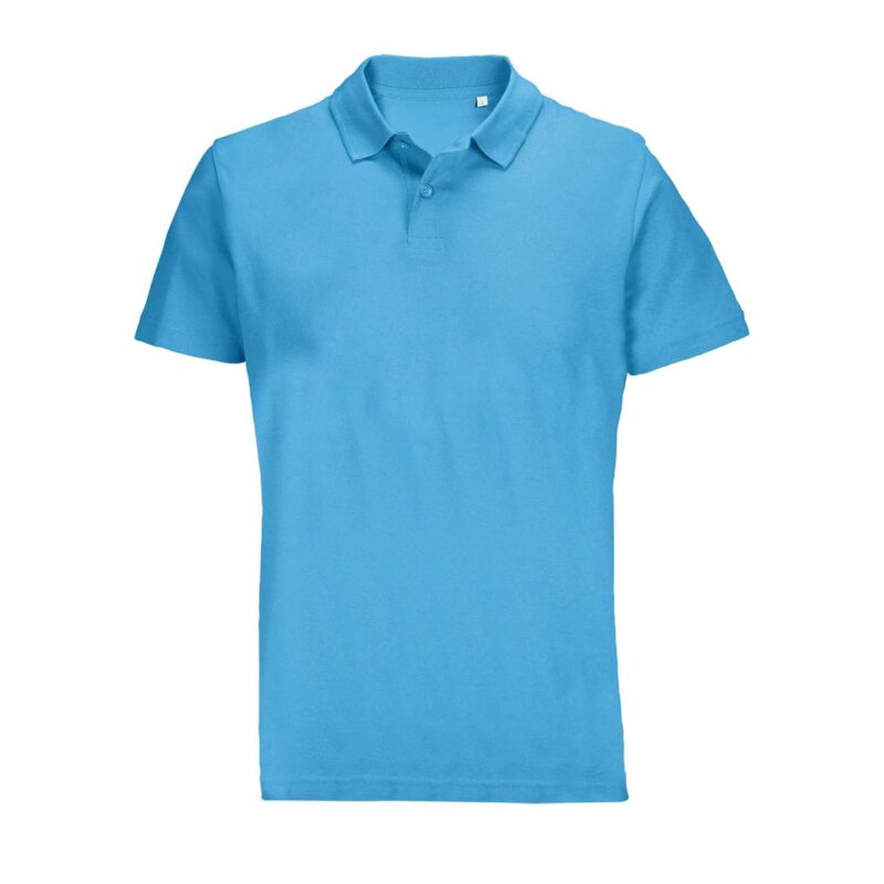 so04502-aqua-a1 SOL'S PULSE - UNISEX POLO SHIRT - Θαλασσί
