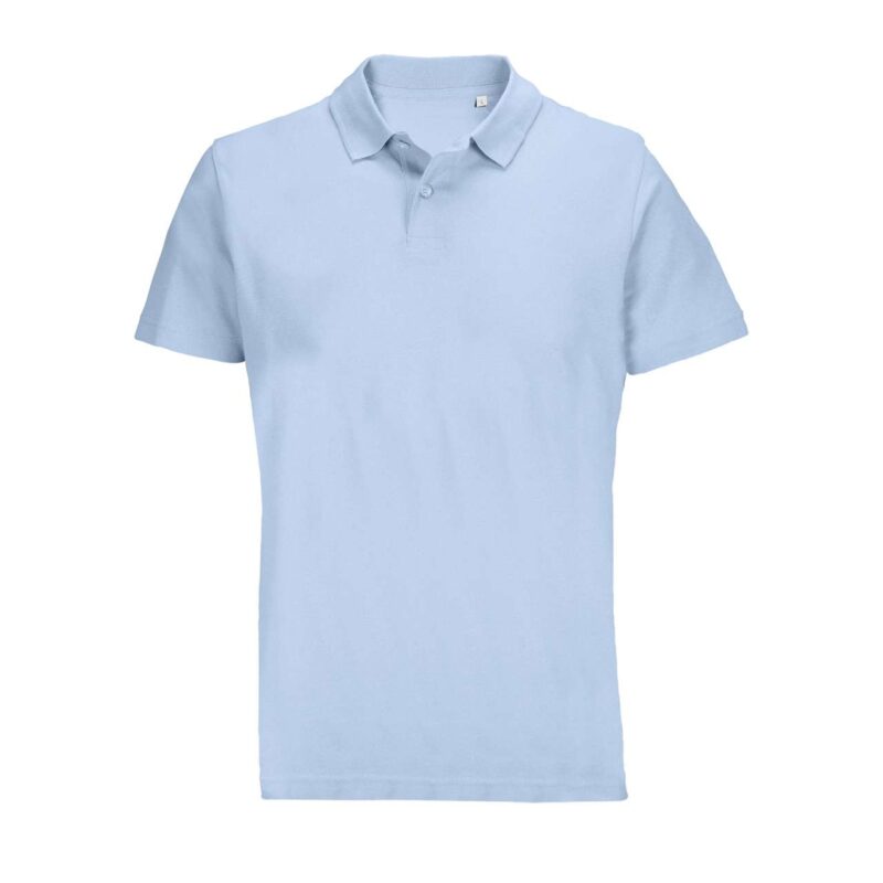 so04502-sky_blue-a1 SOL'S PULSE - UNISEX POLO SHIRT - Γαλάζιο