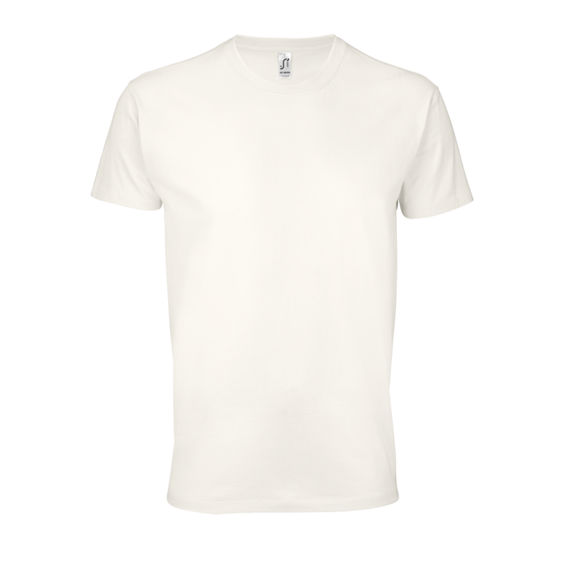 so11500-off_white-a1 T-SHIRT IMPERIAL - SOL'S, COLLAR ROUND, MEN - Off White
