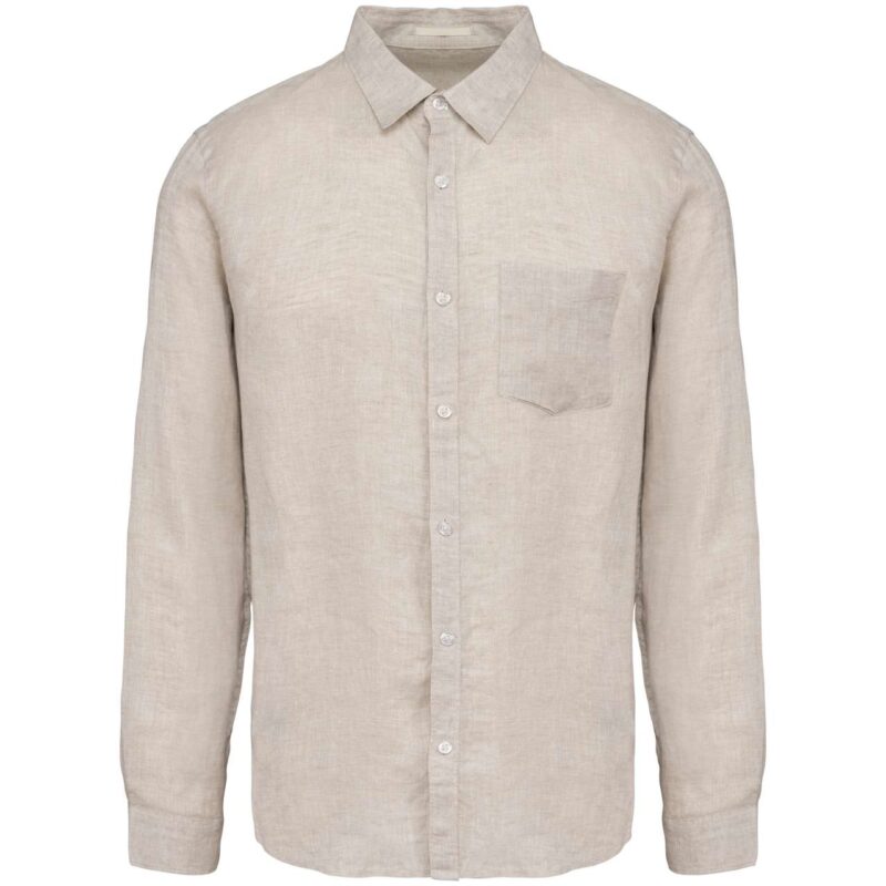 sp504-linen-a1 Spasso MEN'S LINEN SHIRT - Linen
