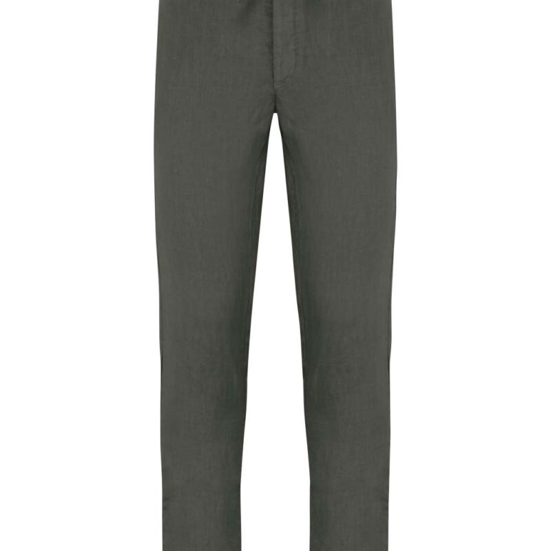sp732-washed_organic_khaki-a1 Spasso ECO-FRIENDLY Ανδρικά LINEN TROUSERS με WASHED EFFECT - Washed Organic Khaki
