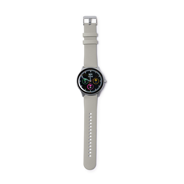 smartwatch με λειτουργίες δραστηριότητας LEYMI - Ασημί