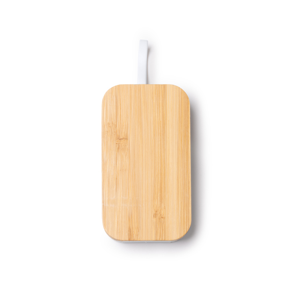 1050_29_2_1 θύρα USB με βάση από μπαμπού KRUSE - Φυσικό