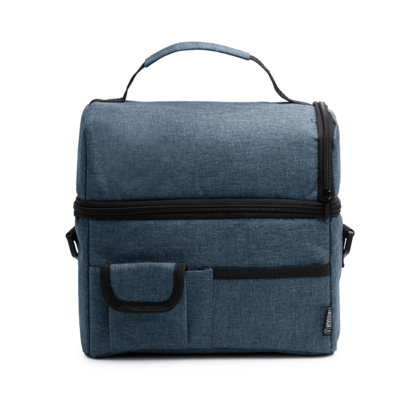 1194_255_2_1 ψυγείο πολλαπλών χρήσεων από RPET 600D KUNES - Denim μελανζέ