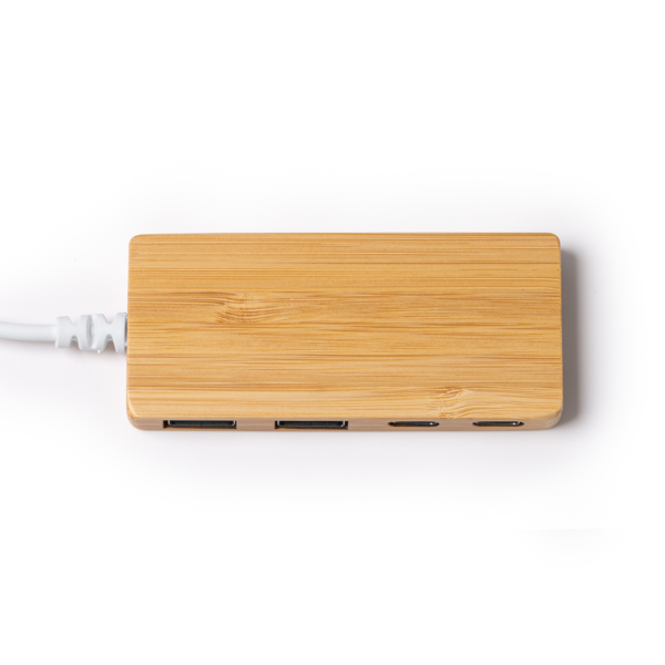 1263_29_2_1 Θύρα hub USB PABLEK - Φυσικό