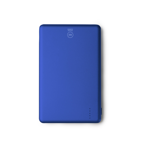 Εξωτερική μαγνητική μπαταρία 5000 mAh με λειτουργία TERIUM - Βασιλικό μπλε