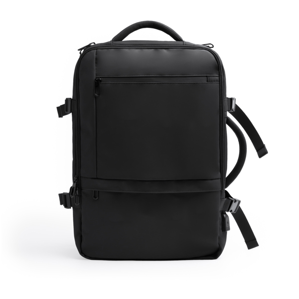 ταξιδιωτικό σακίδιο PU Leather stretch προσφέρει μεγάλη RAYAN - Μαύρο