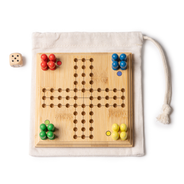 Σετ parcheesi SISCAR - Φυσικό