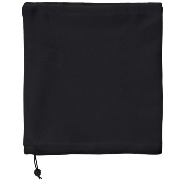 SOFIA ANTRACITA Fleece neckwarmer με ελαστικό κορδόνι NUKKA - Μαύρο