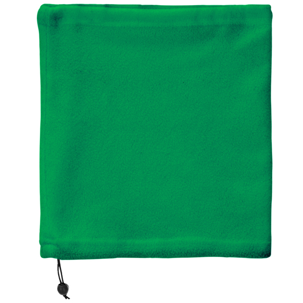 2009_226_2_1 Fleece neckwarmer με ελαστικό κορδόνι NUKKA - Πράσινη φτέρη