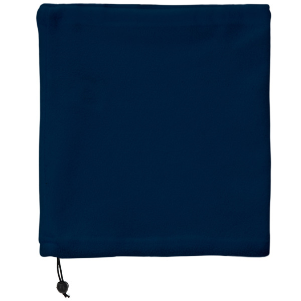 SOFIA ANTRACITA Fleece neckwarmer με ελαστικό κορδόνι NUKKA - Ναυτικό μπλε