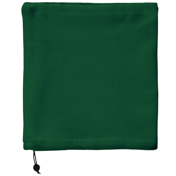 2009_56_2_1 Fleece neckwarmer με ελαστικό κορδόνι NUKKA - Πράσινο μπουκαλί