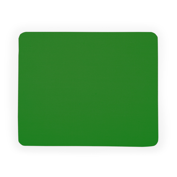 3011_226_2_1 Mouse pad με επίπεδο σχήμα, με μαλακή SIRA - Πράσινη φτέρη