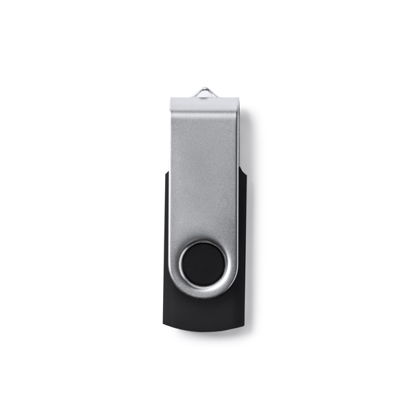 4186_02_2_1 USB memory stick σε κλασικό σχέδιο με MARVIN - Μαύρο
