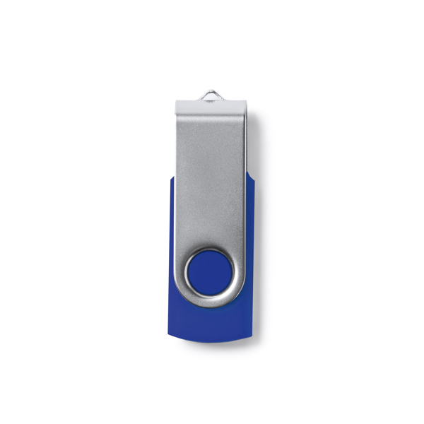 4186_05_2_1 USB memory stick σε κλασικό σχέδιο με MARVIN - Βασιλικό μπλε