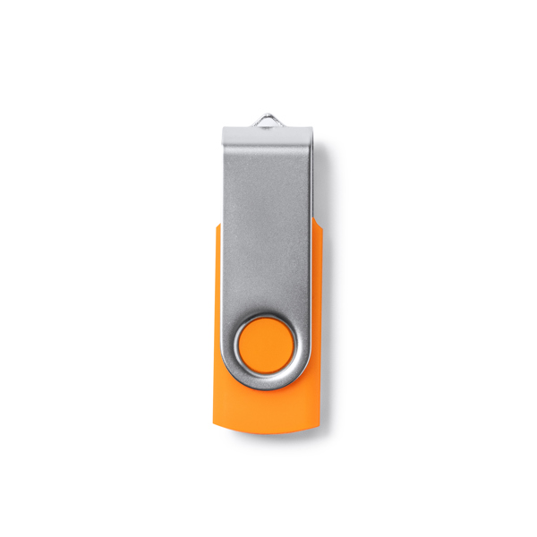 4186_31_2_1 USB memory stick σε κλασικό σχέδιο με MARVIN - Πορτοκαλί