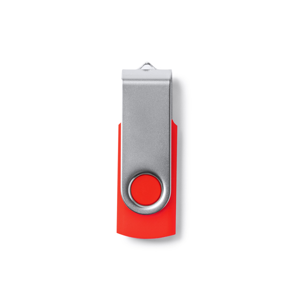 4186_60_2_1 USB memory stick σε κλασικό σχέδιο με MARVIN - Κokkino