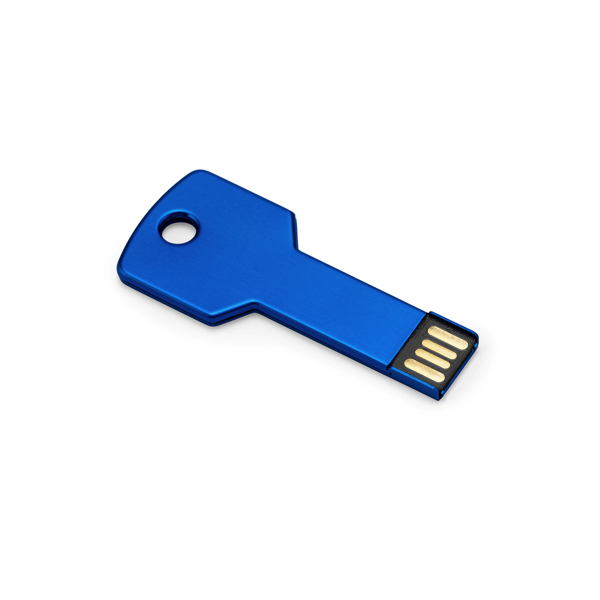 4187_05_2_1 Μνήμη USB 2 CYLON - Βασιλικό μπλε
