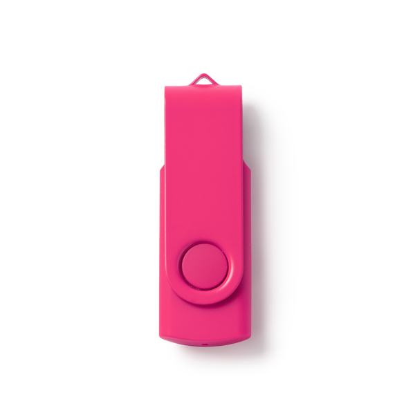4192_40_2_1 Στικάκι USB με κύρια κατασκευή RIOT - Φούξια