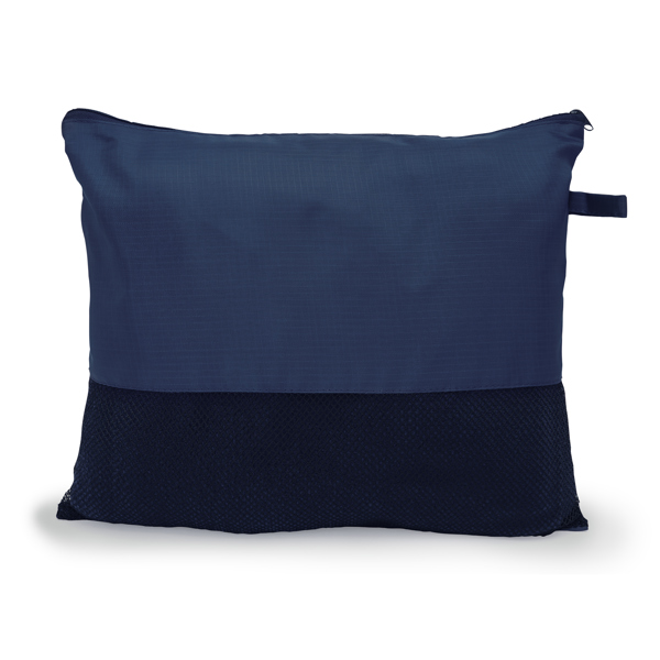 5622_55_2_1 Κουβέρτα fleece με πρακτική ασορτί θήκη με BERING - Ναυτικό μπλε