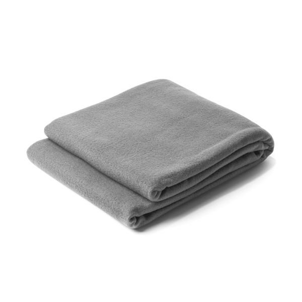 5624_58_2_1 Κουβέρτα fleece BRANDON - Γκρι μελανζέ