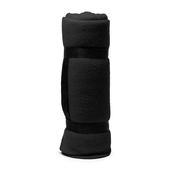 5625_02_2_1 Κουβέρτα fleece με επεξεργασία κατά της δημιουργίας DANERIS - Μαύρο