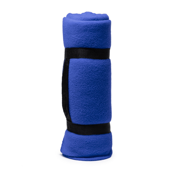 5625_05_2_1 Κουβέρτα fleece με επεξεργασία κατά της δημιουργίας DANERIS - Βασιλικό μπλε