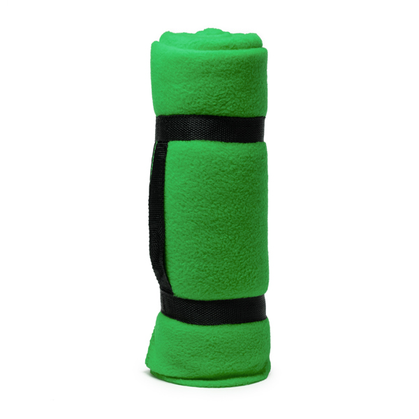 5625_226_2_1 Κουβέρτα fleece με επεξεργασία κατά της δημιουργίας DANERIS - Πράσινη φτέρη