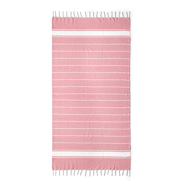 7096_60_2_1 βαμβακερή πετσέτα/σαρόνγκ 180 g/m² DENIA - Κokkino