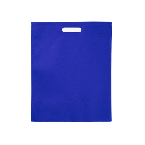 7126_05_2_1 Μη υφασμένη τσάντα 80 g/m² με ανθεκτικές DONET - Βασιλικό μπλε