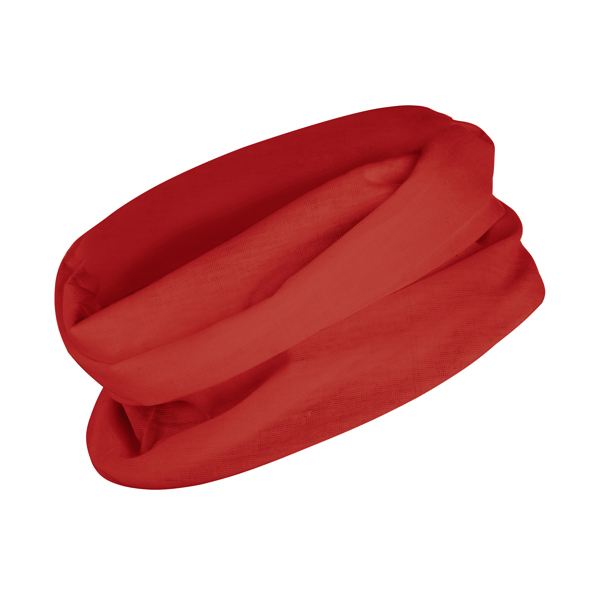 9004_60_2_1 Πολυχρηστικό neckwarmer σε ίσια γραμμή & σωληνωτό NANUK - Κokkino