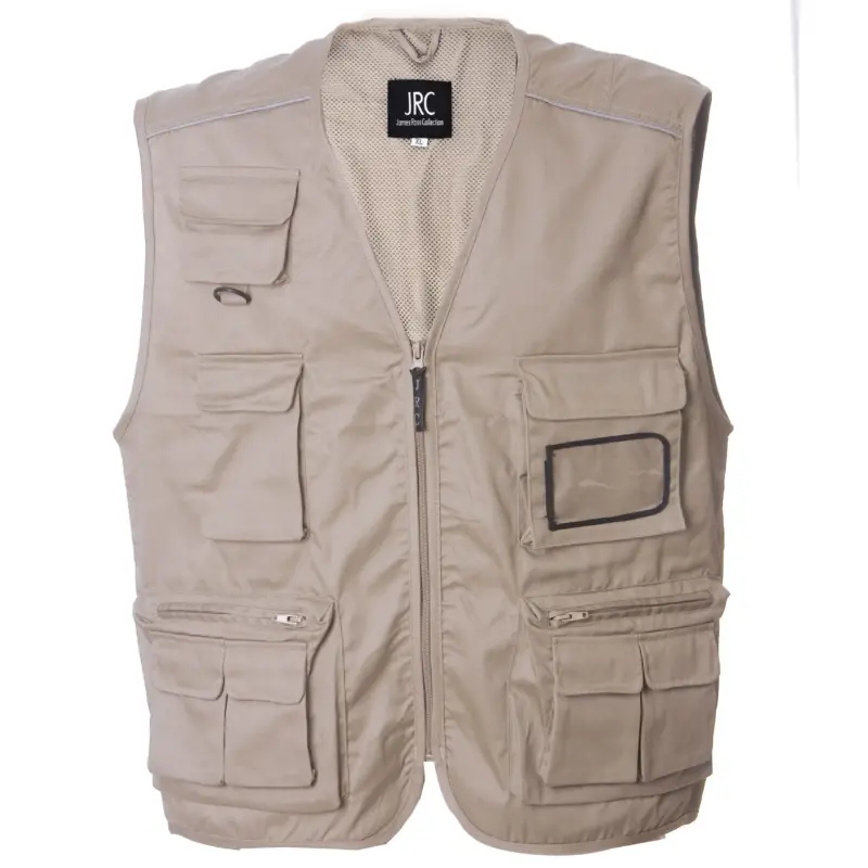 Gilet New Safari - Μπεζ