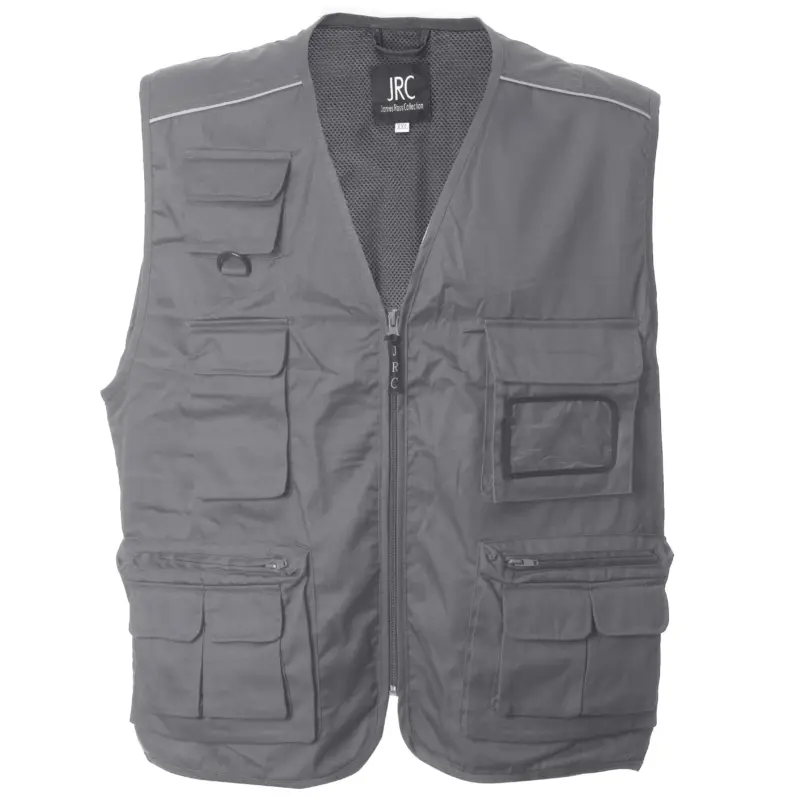 987533_resized Gilet New Safari - Γκρι